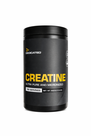 Creatina - Creatina monohidrata, Dedicated, Creatine Ultra pure and micronized, 500 de grame, pudra