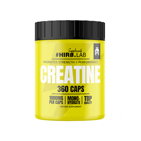 Creatina - Creatina monohidrata, Hiro.Lab, Creatine, 360 de capsule