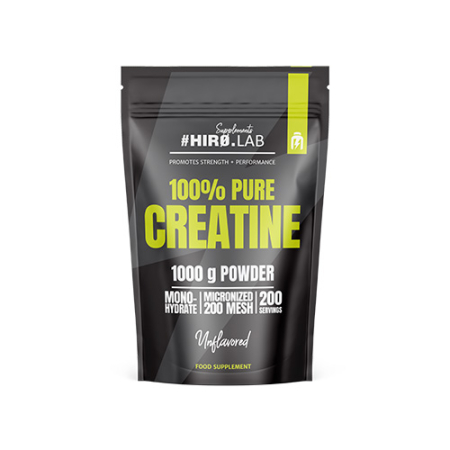 Creatina - Creatina monohidrata, Hiro.Lab, Creatine micronized 200 mesh, 1kg, pudra