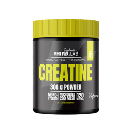 Monohidrata - Creatina monohidrata, Hiro Lab, Creatine micronized 200 Mesh, 300 de grame, pudra