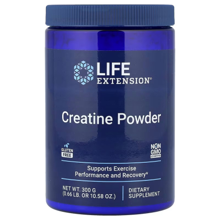 Monohidrata - Creatină Monohidrată, Life Extension, Creatine Powder, 300 de grame, pudra