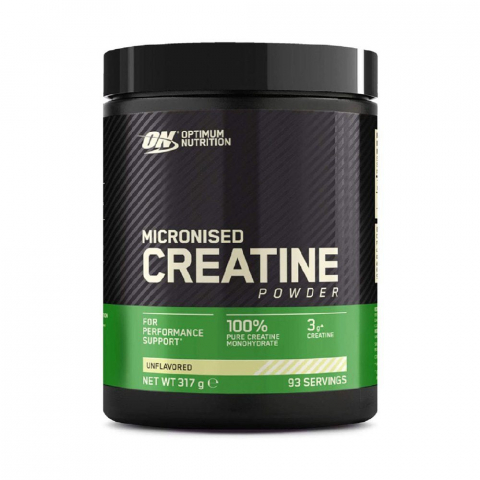 Creatina - Creatina monohidrata, Optimum Nutrition, Micronised creatine, 317 grame, pudra