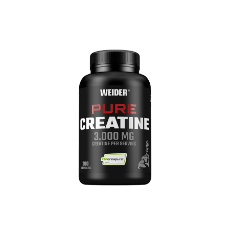 Nutritie sportiva - Creatina monohidrata, Weider, Pure Creatine Creapure, 200 de capsule