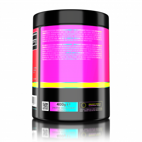 Creatina, Genius Nutrition, Creatine Monohydrate, 400 de grame, pudra [1]