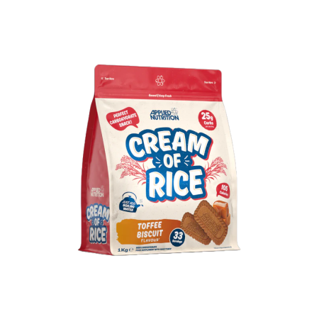 Mic dejun sanatos - Crema de orez, Applied Nutrition, Cream of rice, 1kg, pudra