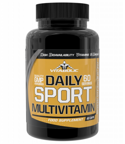Sanatate generala - Complex de multivitamine, Vitabolic, Daily Sport Multivitamin, 60 de capsule