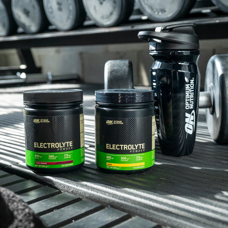 Electroliti pentru hidratare, Optimum Nutrition, Electrolyte Powder Lemon, 264 de grame, pudra [3]