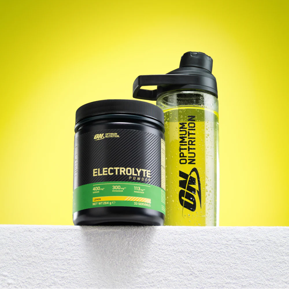 Electroliti pentru hidratare, Optimum Nutrition, Electrolyte Powder Lemon, 264 de grame, pudra [2]