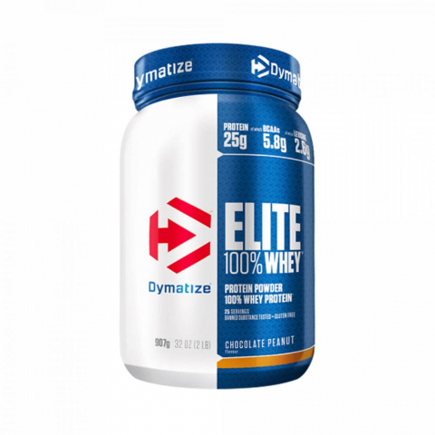 Concentrat - Izolat proteic, Dymatize, Elite Whey Protein, 907 grame, pudra proteica