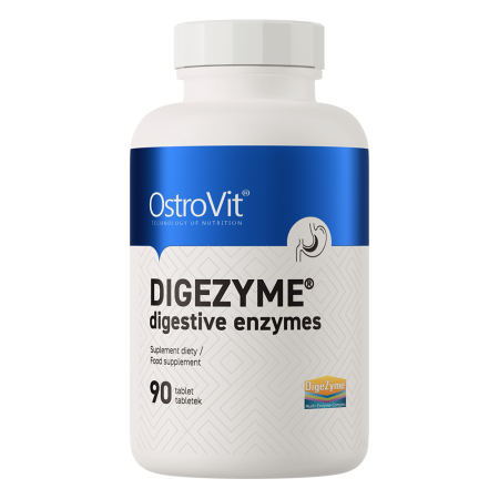 Digestie & Microbiom - Enzime digestive, Ostrovit, DigeZyme®, 90 de tablete