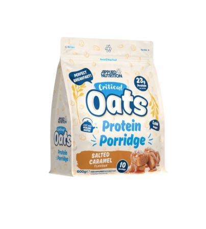 Mic dejun sanatos - Faina de ovaz cu proteina, Applied Nutrition, Critical Oats Protein Porridge, 600 de grame, pudra