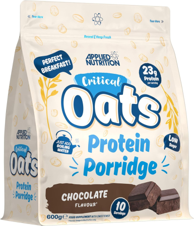 Ovaz - Faina de ovaz cu proteina, Applied Nutrition, Critical Oats Protein Porridge, 600 de grame, pudra