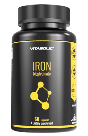 Sanatate generala - Fier bisglicinat, Vitabolic, Iron bisglycinate, 60 de capsule