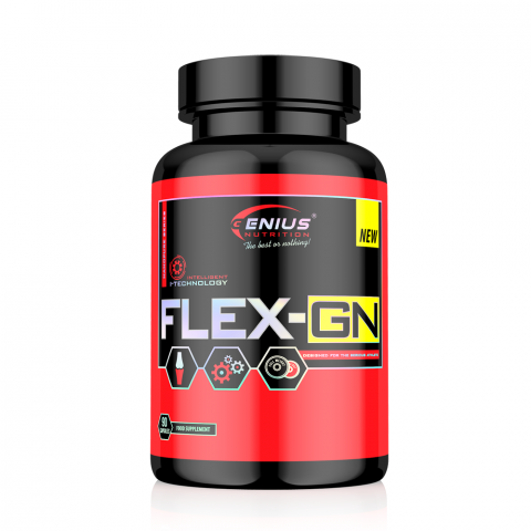 Sanatate articulatii - Supliment pentru articulatii, Genius Nutrition, Flex-GN, 90 de capsule
