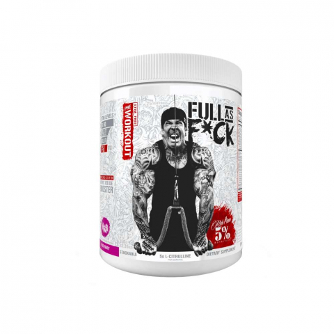 Pre-workout si performanta - Pre-workout, 5% Rich Piana, Full As F*ck, 367 grame, pudra