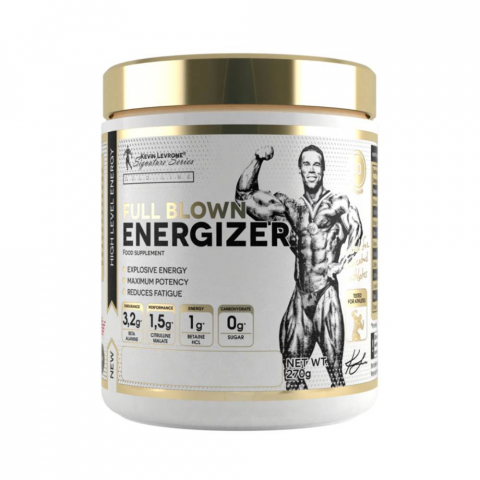 Cu cofeina - Pre-workout, Kevin Levrone, Full Blown Energizer, 270 de grame, pudra