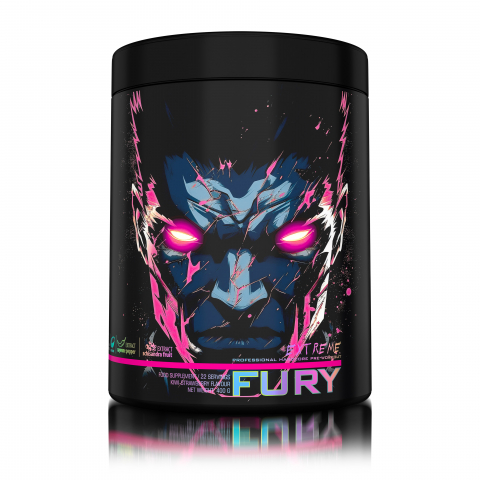 Pre-workout, Genius Nutrition, Fury extreme, 400 de grame, pudra [0]
