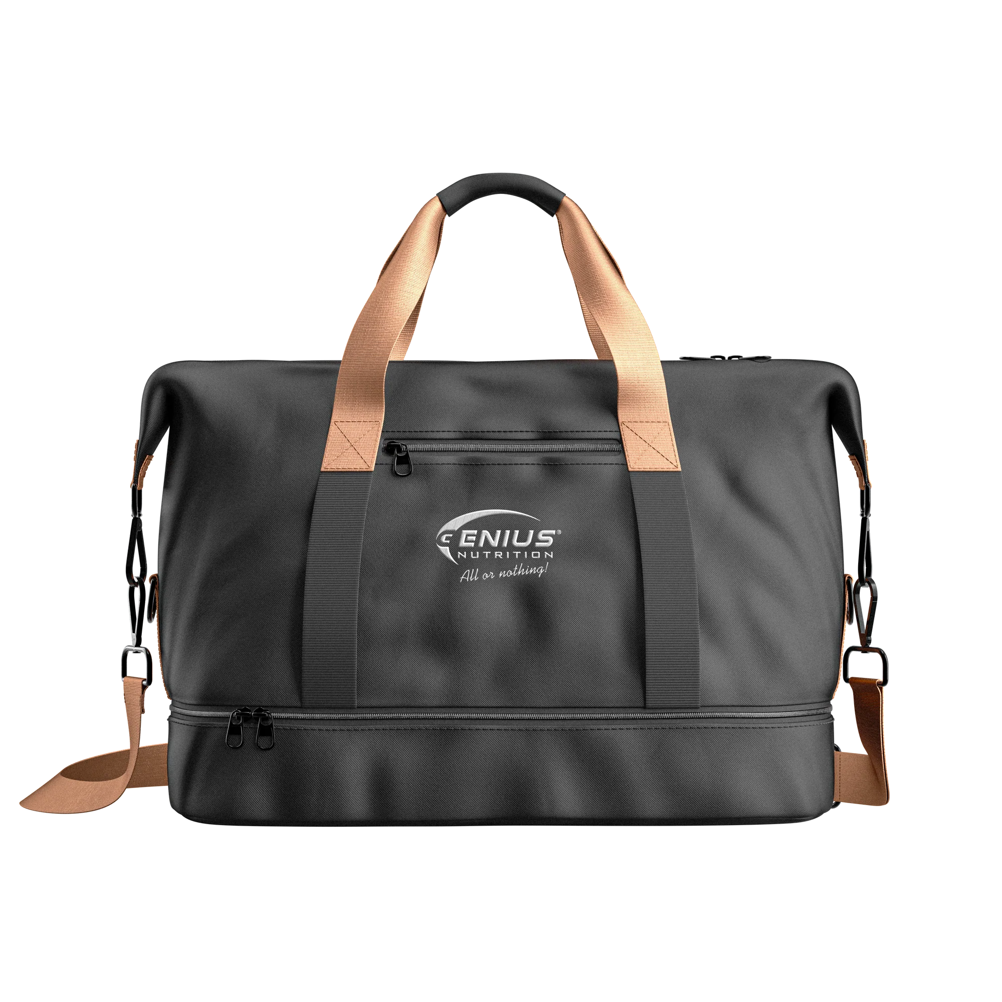 Geanta de sala, Genius Nutrition, Gym bag, Black [1]