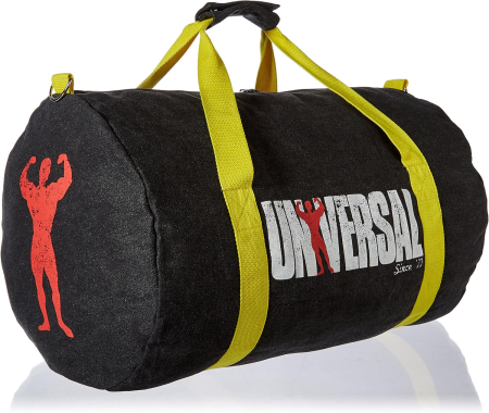 Geanta de sala, Universal, Vintage Gym Bag, Black [1]