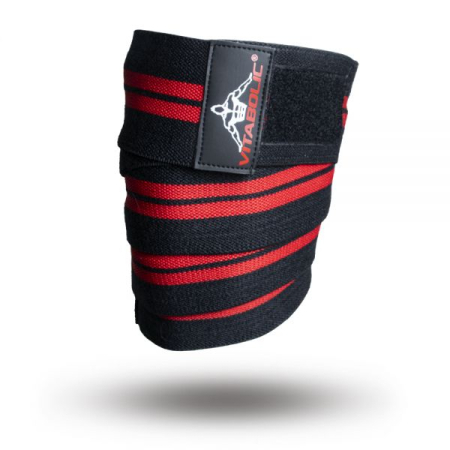 Diverse - Genunchiere 180x8, Vitabolic, Black/Red