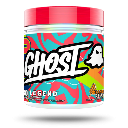 Pre-workout cu cofeina - Pre-Workout, Ghost, Legend, 420 de grame, pudra