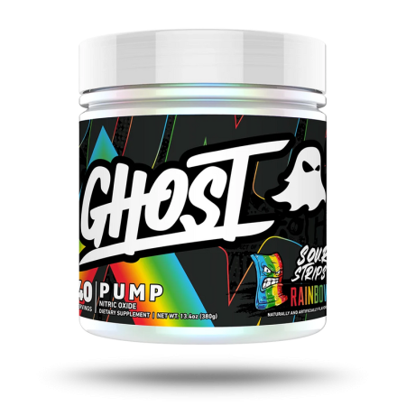 Pre-workout si performanta - Pre-workout fara cofeina, Ghost, Pump, 380 de grame, pudra