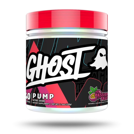 Pre-workout si performanta - Pre-workout fara cofeina, Ghost, Pump, 380 de grame, pudra