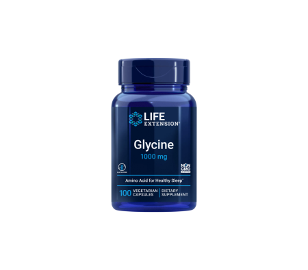 Longevitate - Glicina, Life Extension, Glycine 1000mg, 100 de capsule