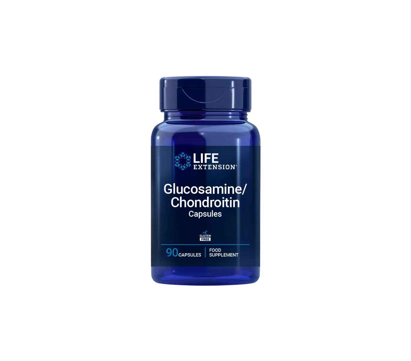 Sanatate articulara - Glucozamina+Condroitina, Life Extension, Glucosamine/Chondroitin, 90 de portii, 90 de capsule
