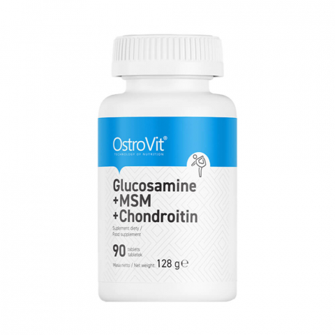 Sanatate articulatii - Supliment pentru articulatii, Ostrovit, Glucosamine + MSM + Chondroitin, 90 de tablete