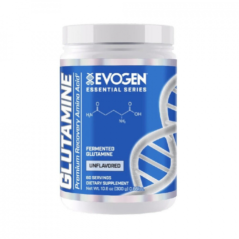 Aminoacizi - Glutamina, Evogen, Fermented Glutamine, 300 de grame, pudra