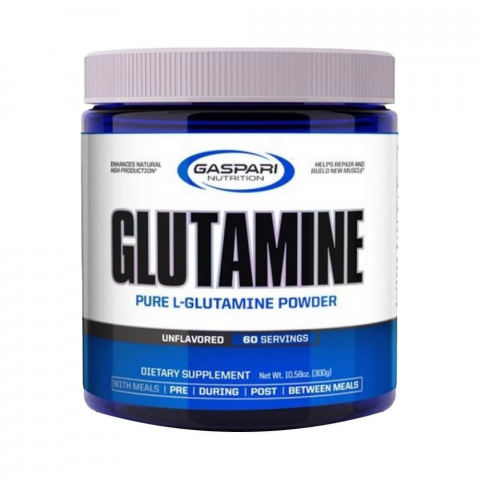 Aminoacizi - Glutamina, Gaspari Nutrition, Pure L-Glutamine, 300 de grame, pudra
