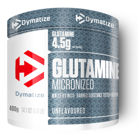 Glutamina - Glutamina, Dymatize, Glutamine Micronized, 400 grame, pudra