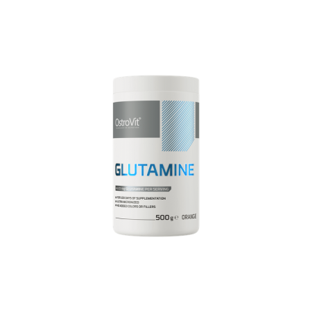 Glutamina - Glutamina, OstroVit, Glutamine, 500 de grame, pudra