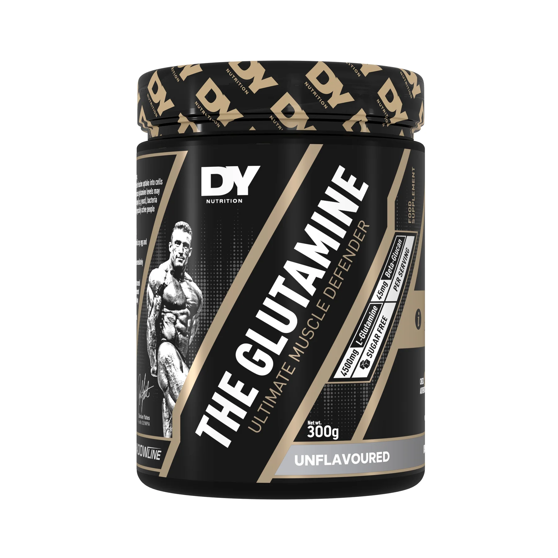 Aminoacizi - Glutamina pentru recuperare, DY Nutrition, The glutamine, 300 de grame, pudra