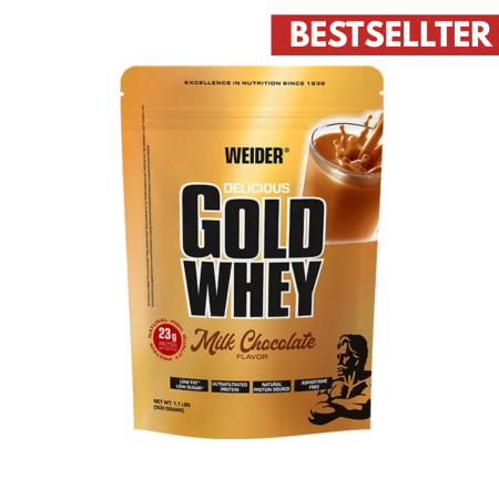 Concentrat - Concentrat proteic, Weider, Gold Whey, 500 de grame, pudra proteica