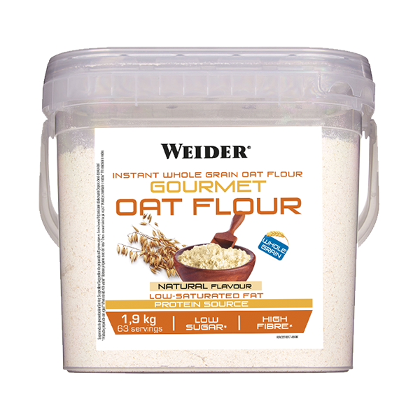 Ovaz - Ovaz instant, Weider, Gourmet Oat Flour, 1.9kg, pudra