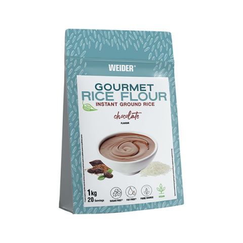 Guilt-free goodies - Faina de orez, Weider, Gourmet Rice Flour, 1kg, pudra