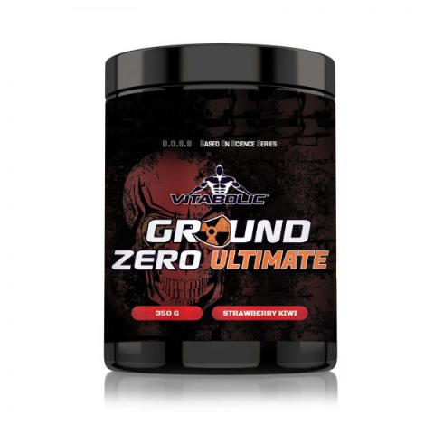 Cu cofeina - Pre-workout, Vitabolic, Ground Zero ULTIMATE, 390 de grame, pudra