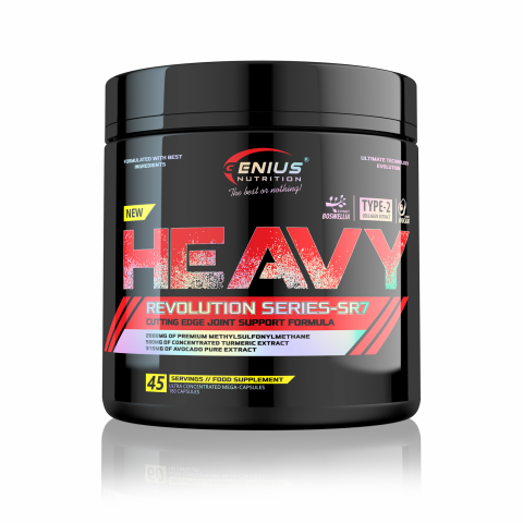 Sanatate articulatii - Supliment pentru sanatatea articulatiilor, Genius Nutrition, Heavy, 180 de capsule
