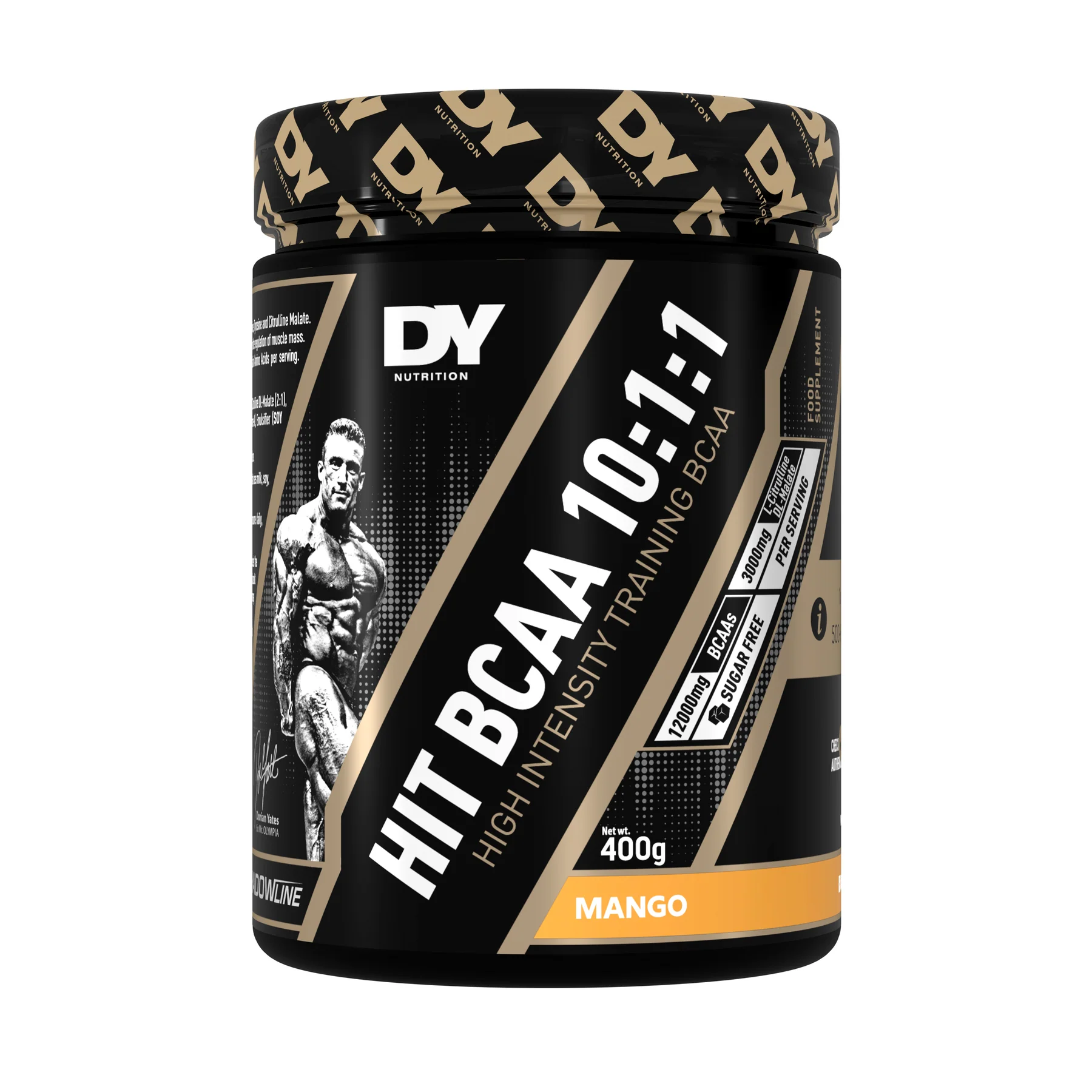 Aminoacizi - Aminoacizi, DY Nutrition, HIT BCAA 10:1:1, 400 de grame, pudra