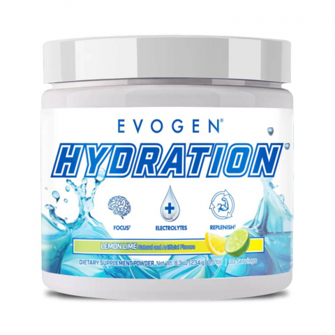 Nutritie sportiva - Electroliti, Evogen, Hydration, 234 de grame, pudra