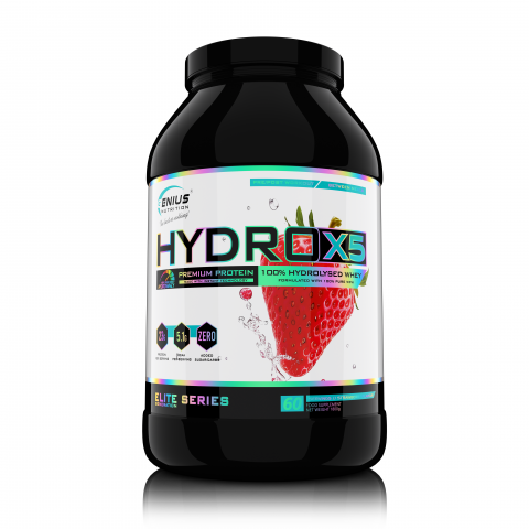 Hidrolizat - Hidrolizat proteic, Genius Nutrition, Hydro-X5, 1.8kg, pudra proteica