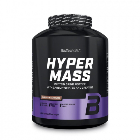 Gainer - Gainer, Biotech USA, Hyper Mass, 4kg, pudra proteica