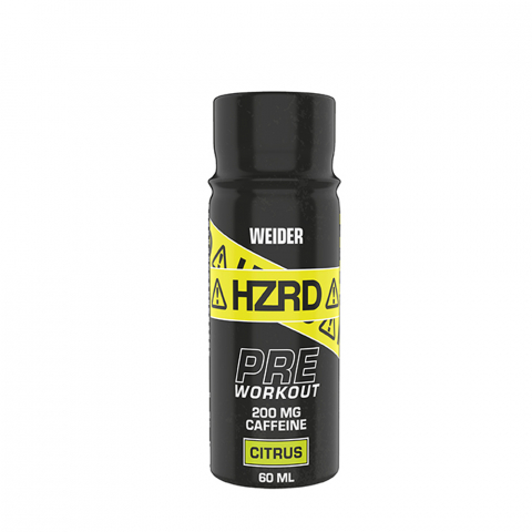 Pre-workout - Pre-workout, Weider, HZRD, shot de 60ml