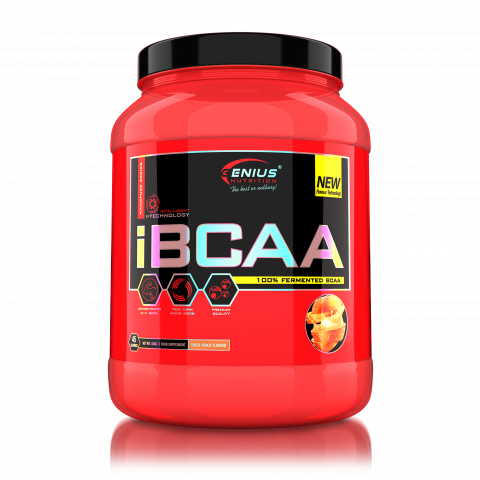 BCAA - Complex de aminoacizi, Genius Nutrition, iBCAA, 450 de grame, pudra