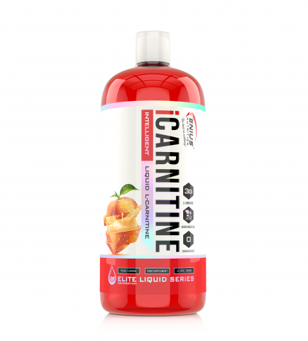 Slabire si definire - Carnitina lichida, Genius Nutrition, iCarnitine, sticla de 1 litru