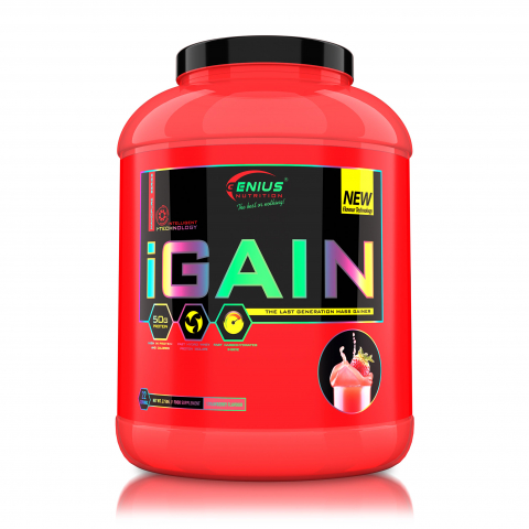 Gainer - Gainer, Genius Nutrition, iGain, 2.75kg, pudra proteica