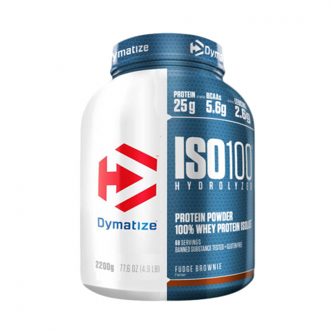 Hidrolizat - Iso 100 Hydrolized Proteina hidrolizata, Dymatize, Iso 100 Hydrolized, 2.2kg, pudra proteica