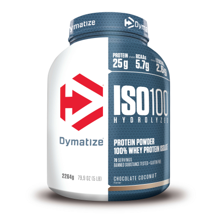 Hidrolizat - Iso 100 Hydrolized Proteina hidrolizata, Dymatize, Iso 100 Hydrolized, 2.2kg, pudra proteica